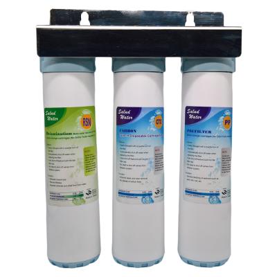 China Wall Mounted Household Quick Change Twist In Alkaline Water Filter Cartridge for sale