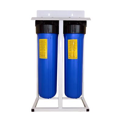 China Outdoor Household 2 Stage 20 Inch Jumbo Water Purifier Filtration System for sale