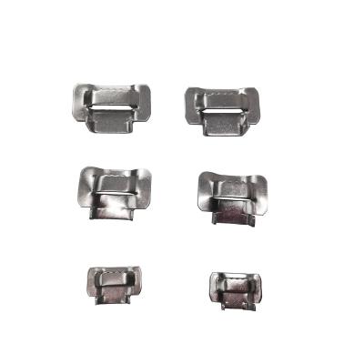 China CCJS AISI201 Stainless Steel Teeth Manual Wrapping Bandage Buckles for sale