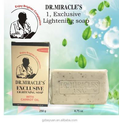 China Dr. Miracle's OEM Whitening Soap 200g Brightening Soap Whitening for sale