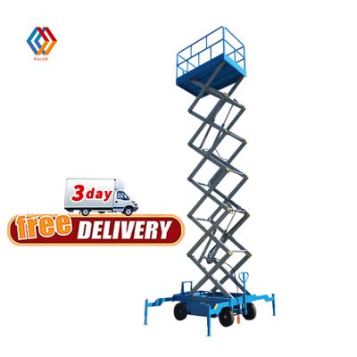 China hotels mobile scissor lift platform/hydraulic lift/hydraulic type scissor lifter for sale