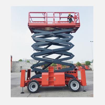 China High quality self propelled hotels rough terrain scissor lift for sale for sale