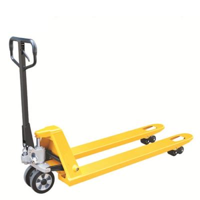 China Cheap China Hotels 2.5 Ton Hydraulic Manual Hand Pallet Jack Truck Forklift for sale