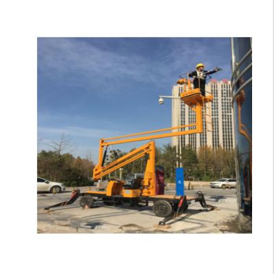 China Hotels Cleaning Self Propelled Used Articulating Window Glass Arm Folding Boom Elevator for sale