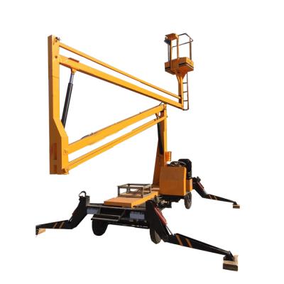 China Construction Work Overhead Articulating Fold Arm Self Propelled Articulated Platform Man Lift for sale