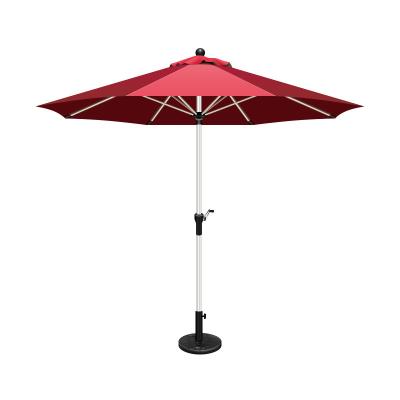 China Modern High Quality Outdoor Furniture Garden Umbrella Round Shape Sunshade Market DIA2.7M Waterproof Umbrella And 3M Patio Umbrella for sale