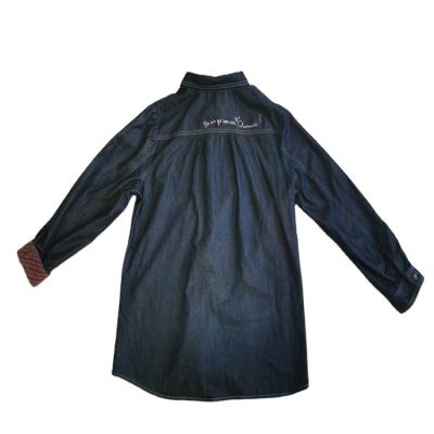 China Slim Section New Product Good Quality New Arrivals Denim Jacket Women Hot Selling Shirt for sale