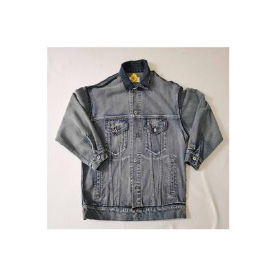 China Quality Jean Jacket Women Denim Jacket Loose Good Denim Fashion Fabric for sale