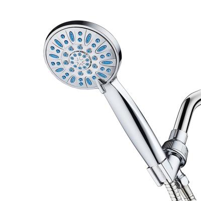 China Temperature Controlled Chrome Water Saver Modern Design High Pressure Shower Head for sale