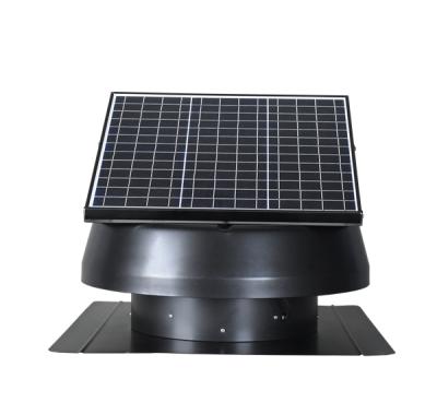 China Hotels Sunny Day Use 30W Solar Powered System Exhaust Fan Kit Solar Attic Roof Fan For Greenhouse for sale