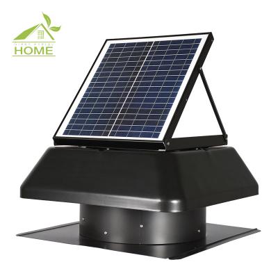 China Household Duct Tool Attic Ventilation Fan Air Circulation Attic Fan Solar Panel Solar Roof Fan R for sale