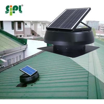 China House Attic Roof Ventilation 2019 Energy Efficient Solar Powered Rooftop Attic Fan Cooling Solar Powered Ventilation Fan for sale