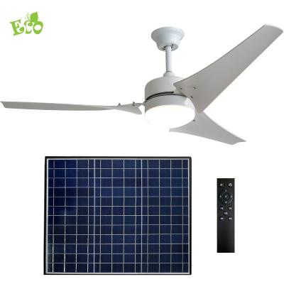 China With Duct Light Goods Solar Ceiling Fan Home Appliance No Electricity M Fan Solar Ceiling Fan for sale