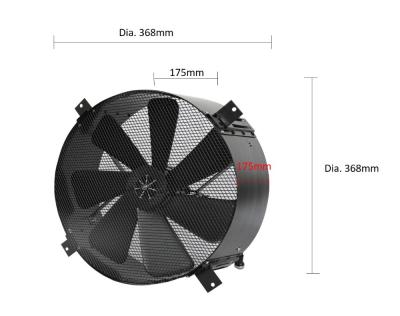 China Hotels Solar Gable Duct Fan Air Conditioner DC Motor For Industrial Wall Mount Fan Solar Exhaust Fan for sale