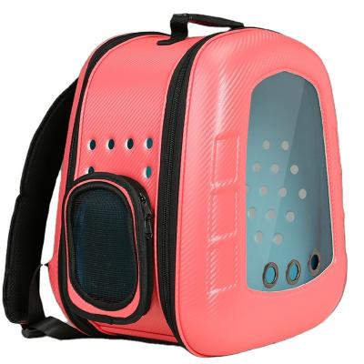 China Eco-Friendly And Durable Pet Carrier Space Carrier Backpack Sustainable Breathable Pet Backpack for sale