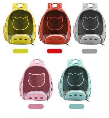 China Factory Viable Whole Sale Bubble Pet Backpack Waterproof Pet Carrier Bag And Transparent Pet Carrier For Outdoor Use for sale