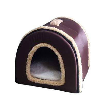 China Kennel Cat House Kennel Winter Universal Four Seasons Large Warm Closed Pet Travel Multi-Use Supplies for sale