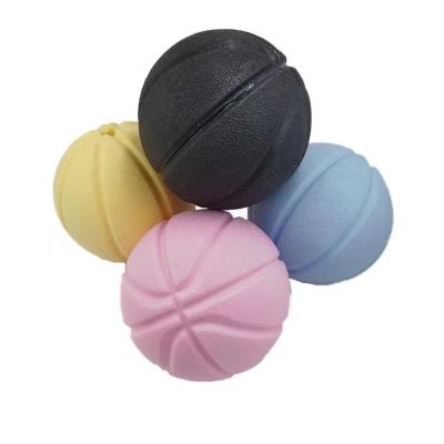 China Viable Multifunctional TPR Dog Chew Toy Ball Food Dispenser Squeaky Bouncing Ball for sale