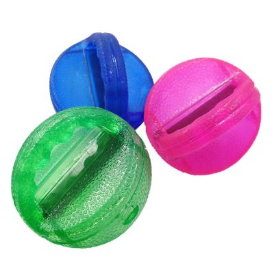 China Newest Dog Chew Toys Soft Elastic Dog Dental Chew Ball Leakage Dog Chew Toys Interactive Guard Rubber Healthy Viable Food for sale