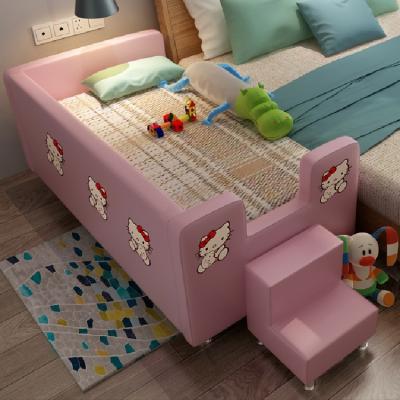 China Modern direct manufacturer wood frame bed piece set boy teepee bed slid kids bed for kids for sale