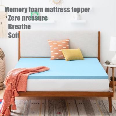 China Shenzhen Factory Amazon Foldable Hot Sale Gel Infused Memory Foam Mattress Topper for sale