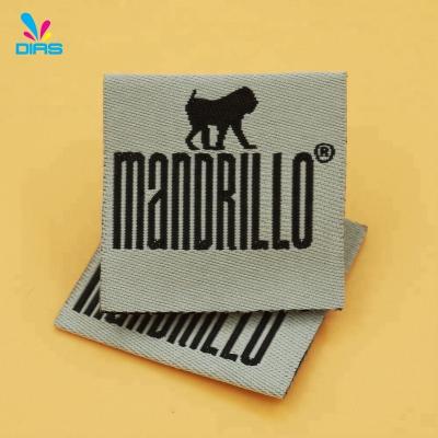 China Custom Woven Label And Sustainable Design New China Wholesale Clothes Label for sale