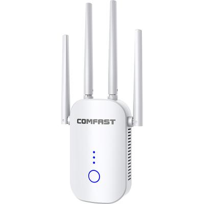 China COMFAST CF-WR758AC 1200Mbps Signal Amplifier Long Range Wireless WiFi Repeater Home Range Extender Wireless Range Extender for sale