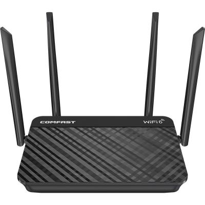 China Comfast CF-XR11 Home Router Factory Price Dual Band Wireless WiFi 6 Home Router AX1800 Mesh Routers Gigabit WiFi 6 for sale