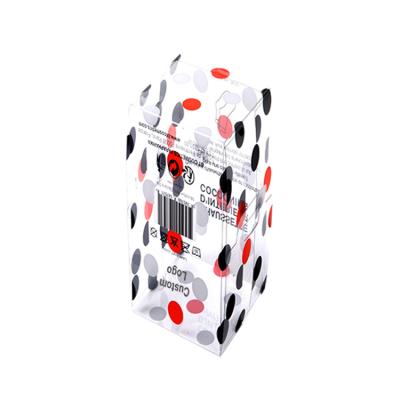 China Fashion Recyclable High Quality Design Pattern Toys Gift Custom Transparent Plastic Packaging PET/PVC Box for sale