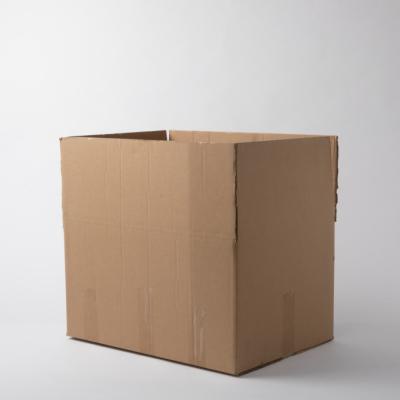 China Wholesale 27.9*16*21inch Recyclable Brown Empty Mailing Boxes Folding Cardboard Packaging Paper Box for sale