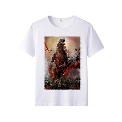 China High quality women's tops 100% anti-pilling 2021 hot children's King Kong T-shirt quality printing custom short T-shirts men's for sale