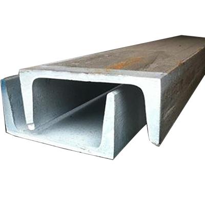 China Building Structures Competitive Price Strut C Channel Price C Profile Galvanized Price Steel U Channels for sale