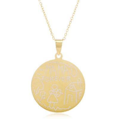 China BOHEMIA Fashion 18k Gold Stainless Steel Necklace For Pendants For Women NS10295 Wholesale for sale