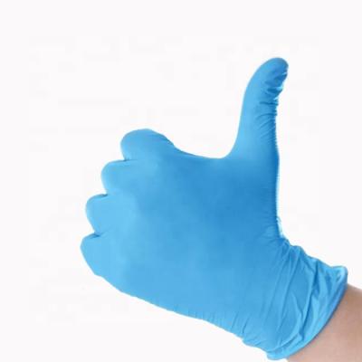 China Touch screen operation waterproof nitrile glove factory direct sale in stock for sale