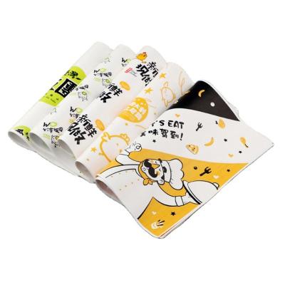 China Food Waterproof Custom Printed Wax Paper For Burger And Fried Chicken for sale