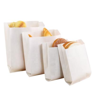 China Wholesale Disposable Snack Oil Proof Takeaway Paper Bags for sale