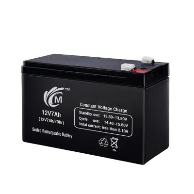 China Long Cycle Life 12V7Ah Factory Price 2kg 151*65*94*100mm Sealed Lead Acid Battery for sale