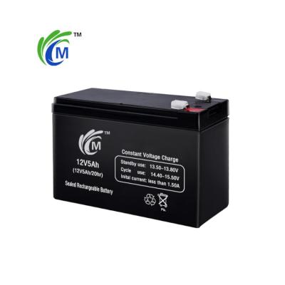 China Long Cycle Life 12V5Ah 151*65*94*100mm Factory Wholesale Price 1.68kg Car Lead Sulfuric Acid Battery For Replacing Positive Plate for sale