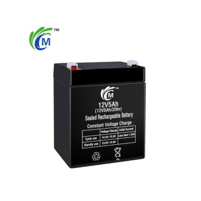 China Wholesale Long Cycle Life 90*70*101*106mm Manufacturer 1.55kg Battery Sealed Lead Acid Motorcycle Battery 12V5Ah for sale