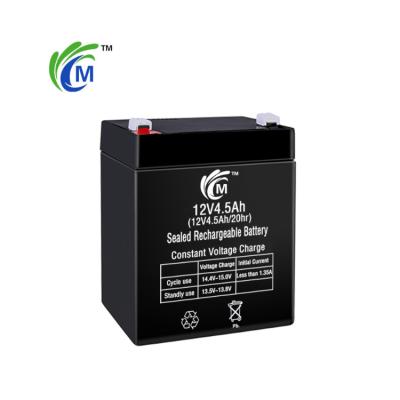 China Long Cycle Life 12V4.5Ah Wholesale Cheap Price 1.43kg Motorcycle 90*70*101*106mm 12 Volt Sealed Deep Cycle Lead Acid Battery for sale