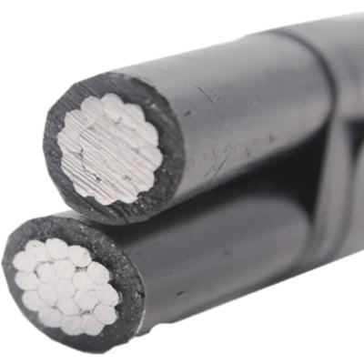 China 0.6/1kV XLPE 2x150mm2 2x25mm2 2x35mm2 2x50mm2 2x95mm2 ABC Aerial Cable for sale