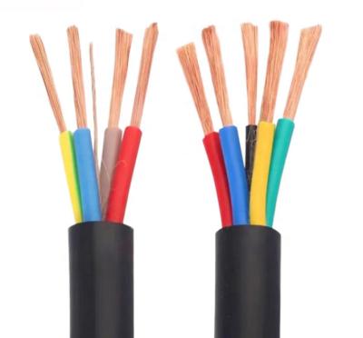 China Lsoh/450/750V Copper Core Flame Retardant/Refractory PVC Sheathed Material PVC Insulated PVC Sheathed Electrical Cable Flexible Wire for sale