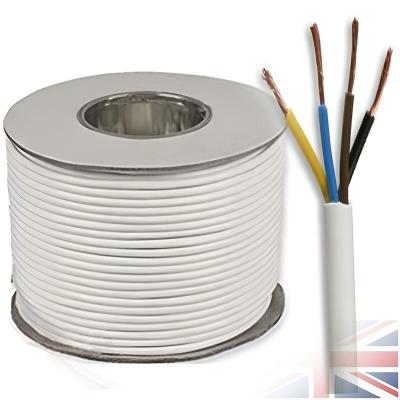 China Construction Flat 4 Core 2.5mm Flexible Electrical Cable For House Wiring for sale