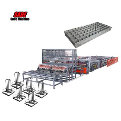 China Factory Rebar Reinforcement BRC Welded Mesh Machine , Reinforcing Welding Mesh Machine for sale