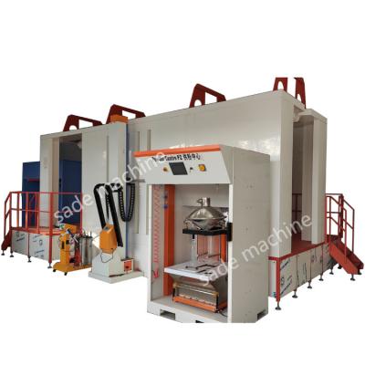 China Building Material Shops Full Automatic Powder Coating Machine For Metal Spare Parts For Sale 2022 for sale