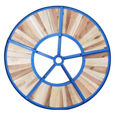 China 600mm-2800mm Coil Winding Wood Steel Cable Reel for sale