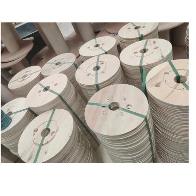 China For Hot Selling Cable Plywood Flange 8mm Thickness Poplar Material Cable Drums Cable Reels for sale