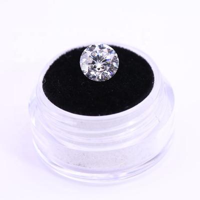 China High Quality Color Set Or White Round Cut Fire Moissanite Loose Diamond For Jewelry Making for sale