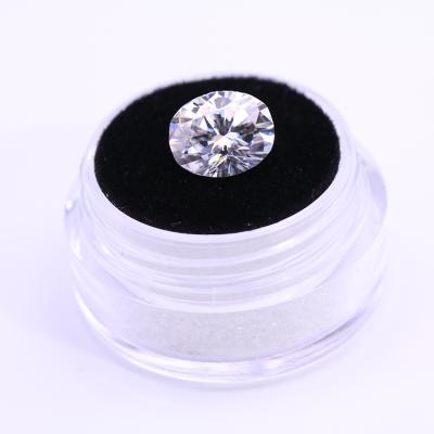 China Wholesale Price Game or Color Fire Oval Cut VVS DEF Color Synthetic Moissanite Loose Gemstone for sale