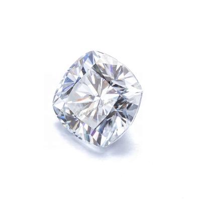 China Fire 2 D Color Play Or Carat White Color vvs1 Price Moissanite Extended Cushion Cut Moissanite Gemstone for sale